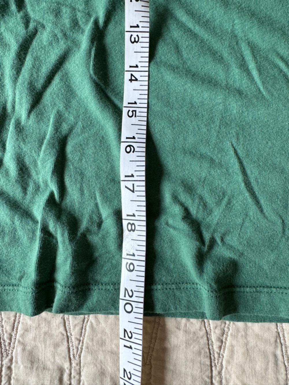 imogene + willie Green Short Sleeve Crew Tee - Picture 6 of 8